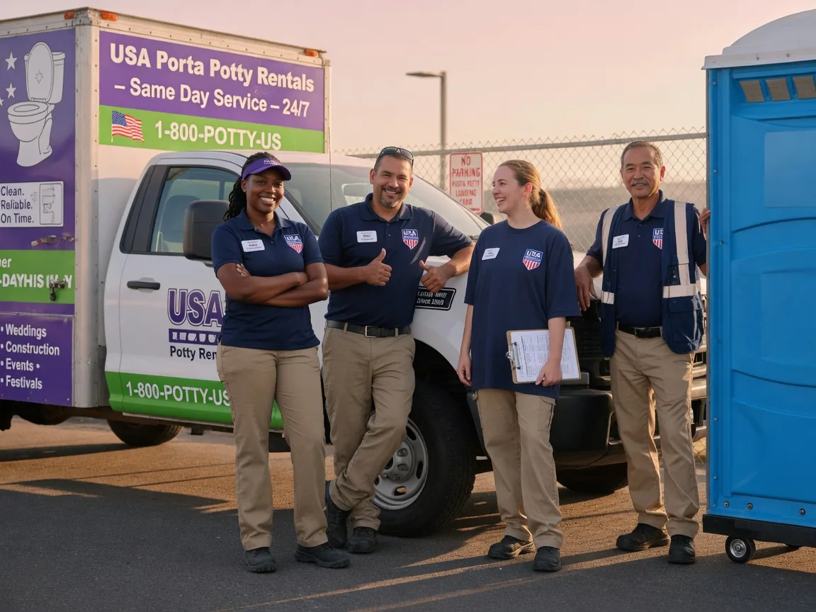 Porta Potty Rental company in Lumpkin, GA